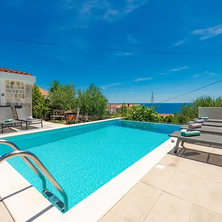 Nedia Retreat - Private Pool & Stunning Sea View Mlini